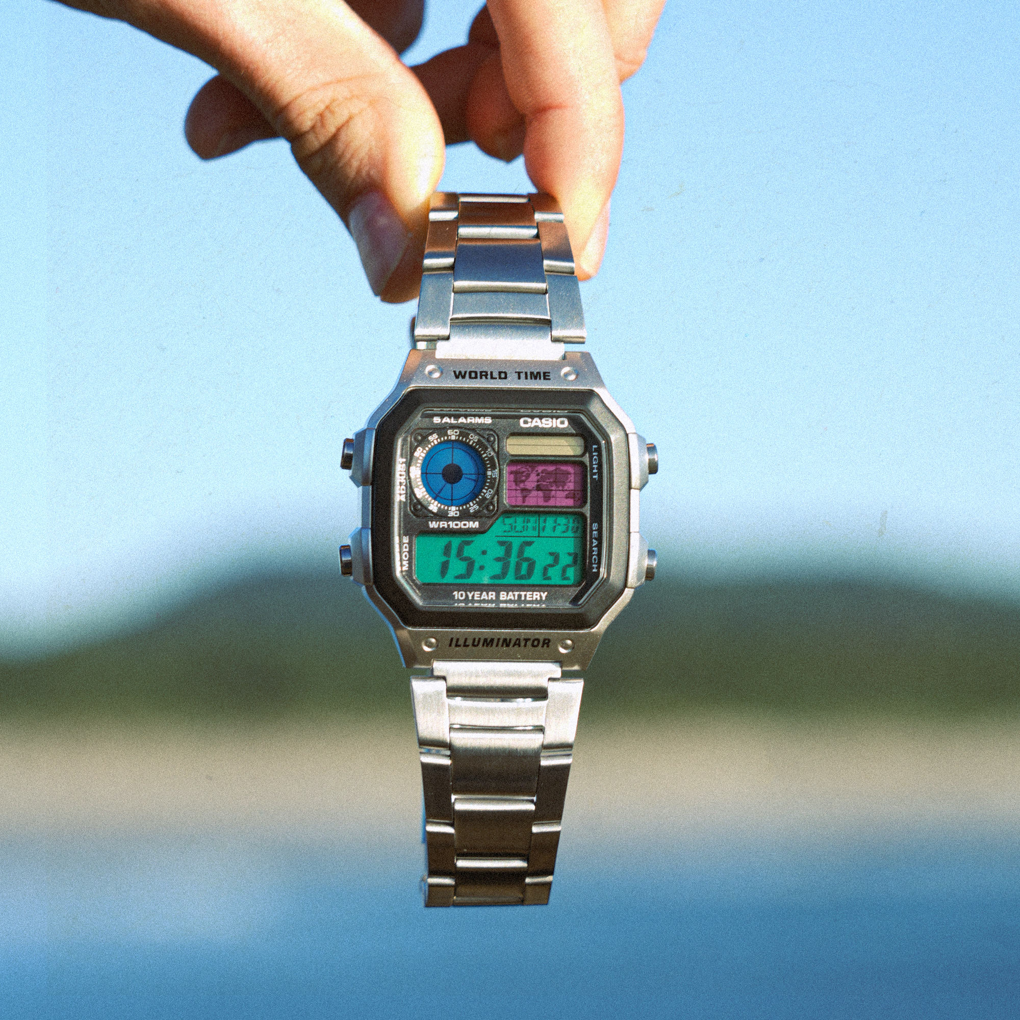 "Retro Tone" Casio AE-1200WH