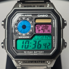 "Retro Tone" Casio AE-1200WH