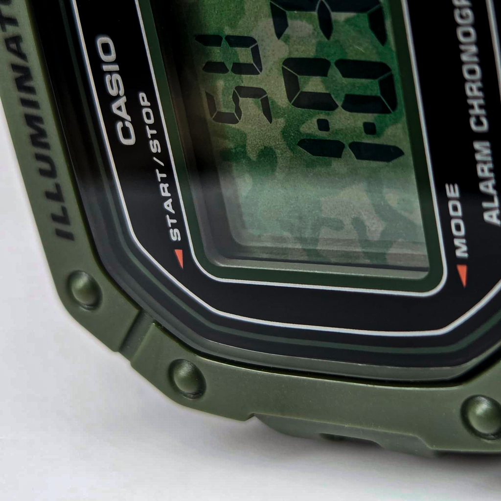 "Camo" Casio W-218H-1AV