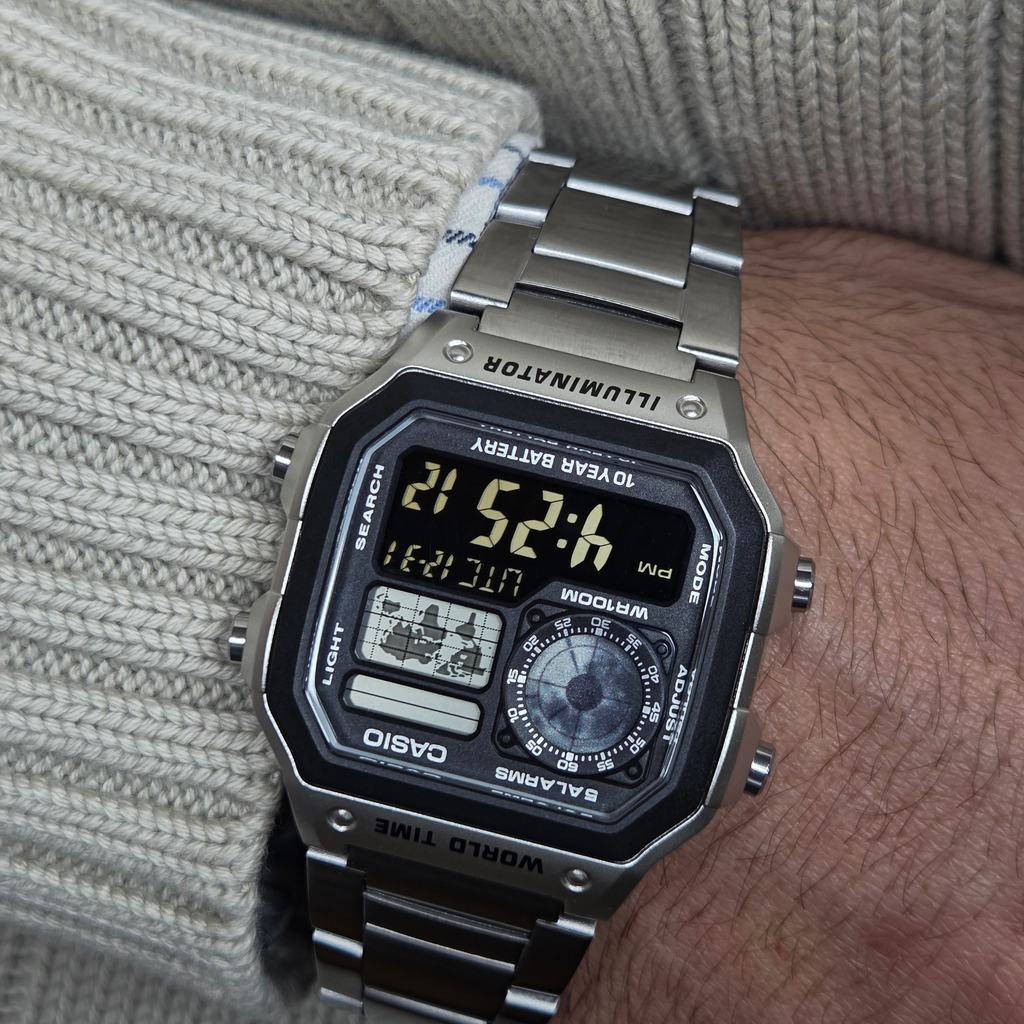 "Moon Landing" Casio AE-1200WH
