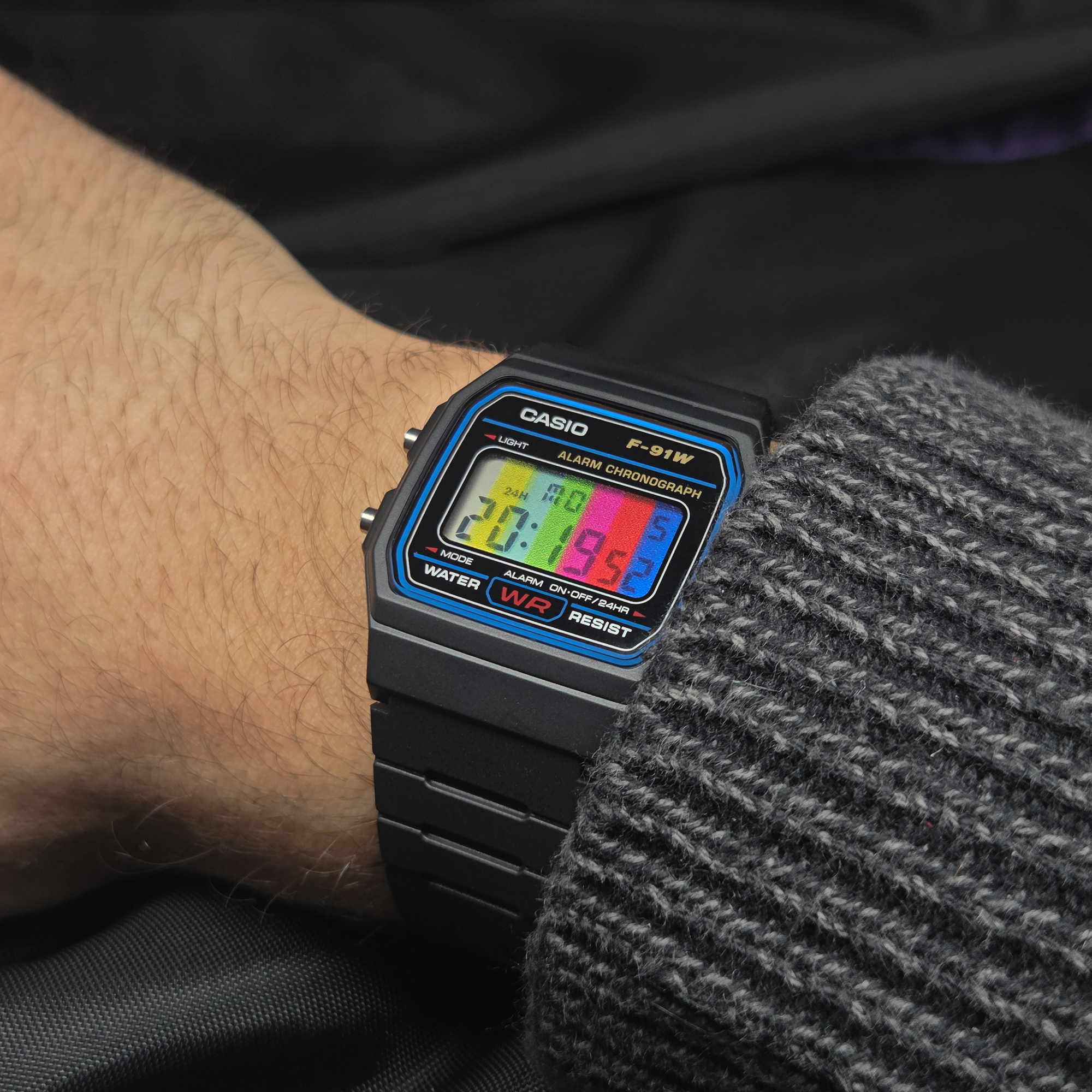 "No Signal” Casio F-91W-1