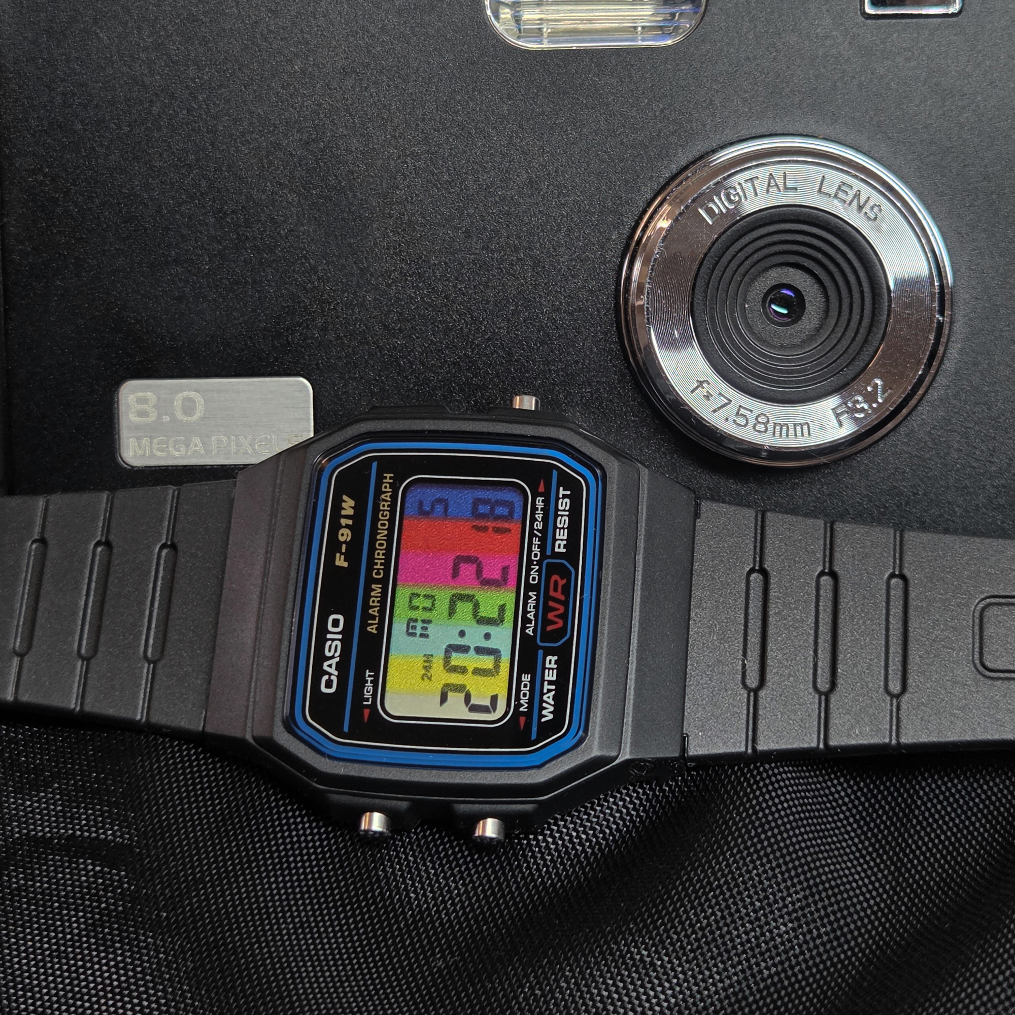 "No Signal” Casio F-91W-1