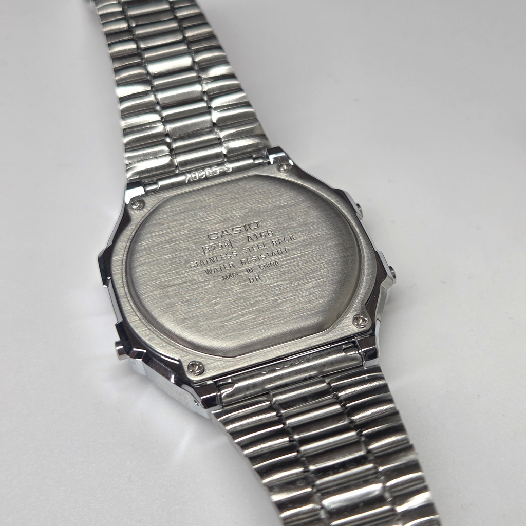 "Melting Time" Casio A168WA-8AY