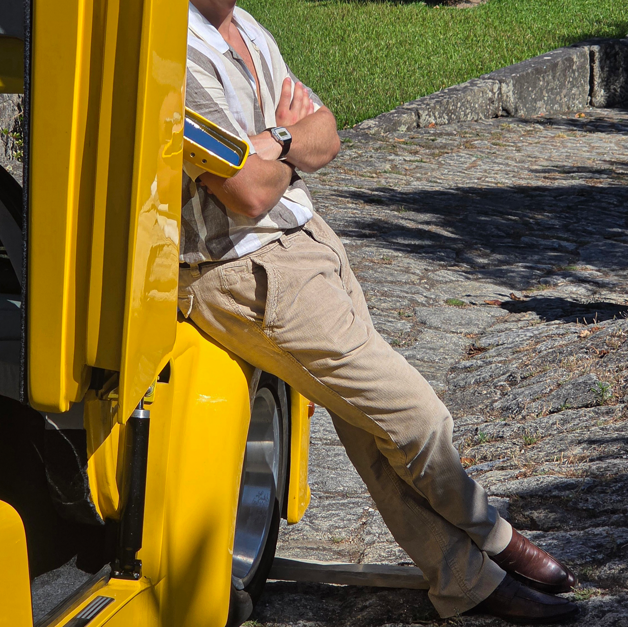 "Speciale Giallo" Casio A168WA-8AY