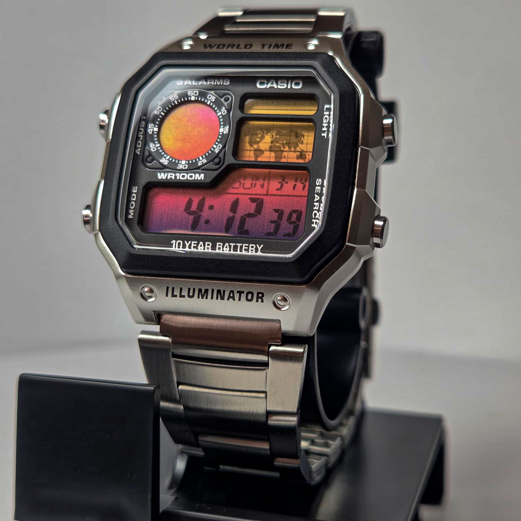 "Sunset" Casio AE-1200WH
