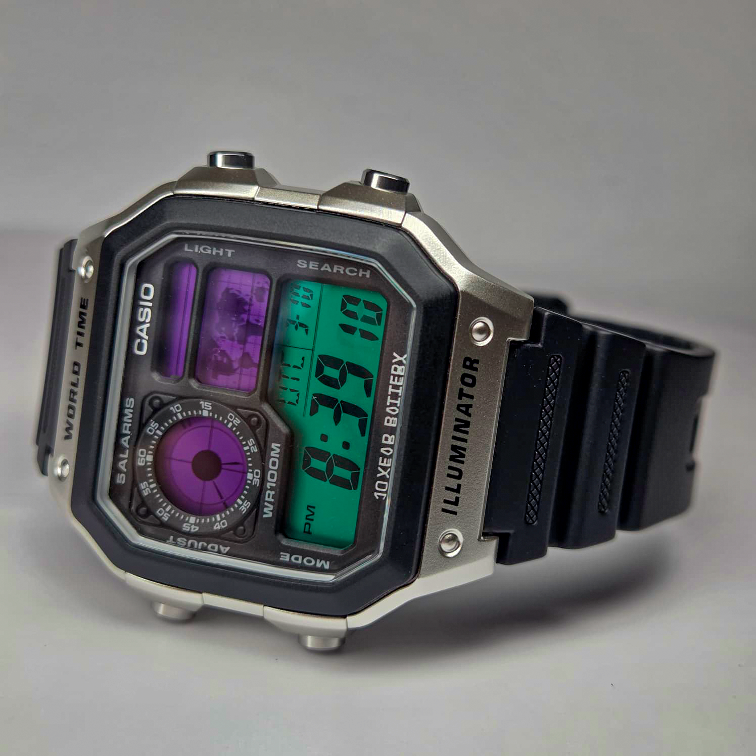 "Kawasaki" Casio AE-1200WH