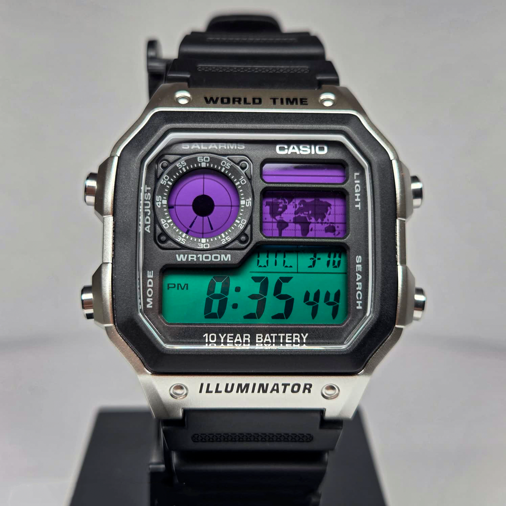 "Kawasaki" Casio AE-1200WH