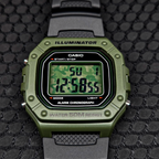 "Camo" Casio W-218H-1AV