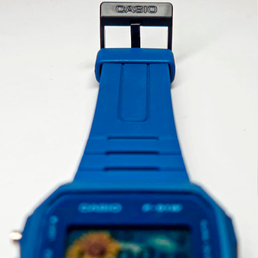"Sunflower" Casio F-91WB-2A1