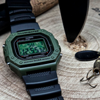 "Camo" Casio W-218H-1AV