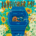 "Sunflower" Casio F-91WB-2A1