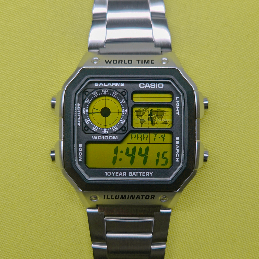 Solid Color Casio AE-1200WH