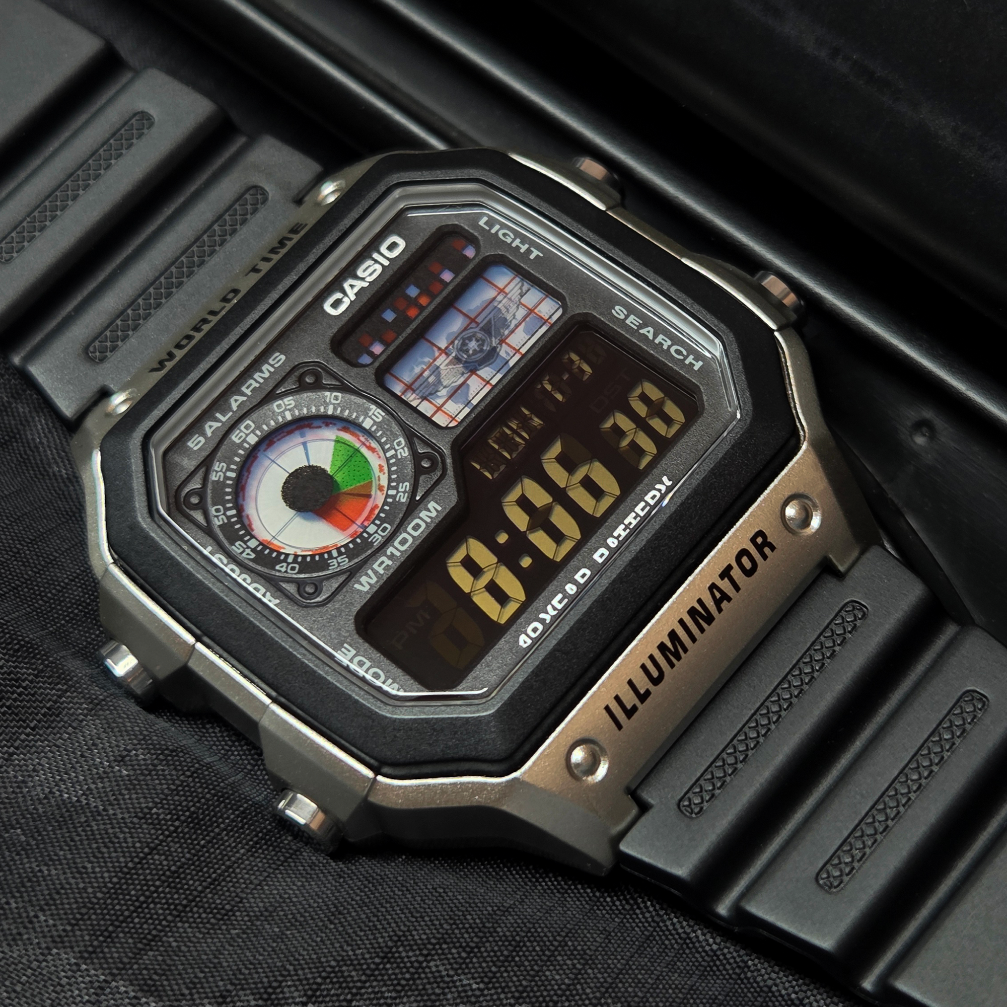 "Imperial Fighter" Casio AE-1200WH