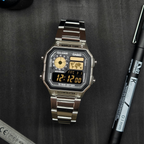 "Woodsman" Casio AE-1200WH