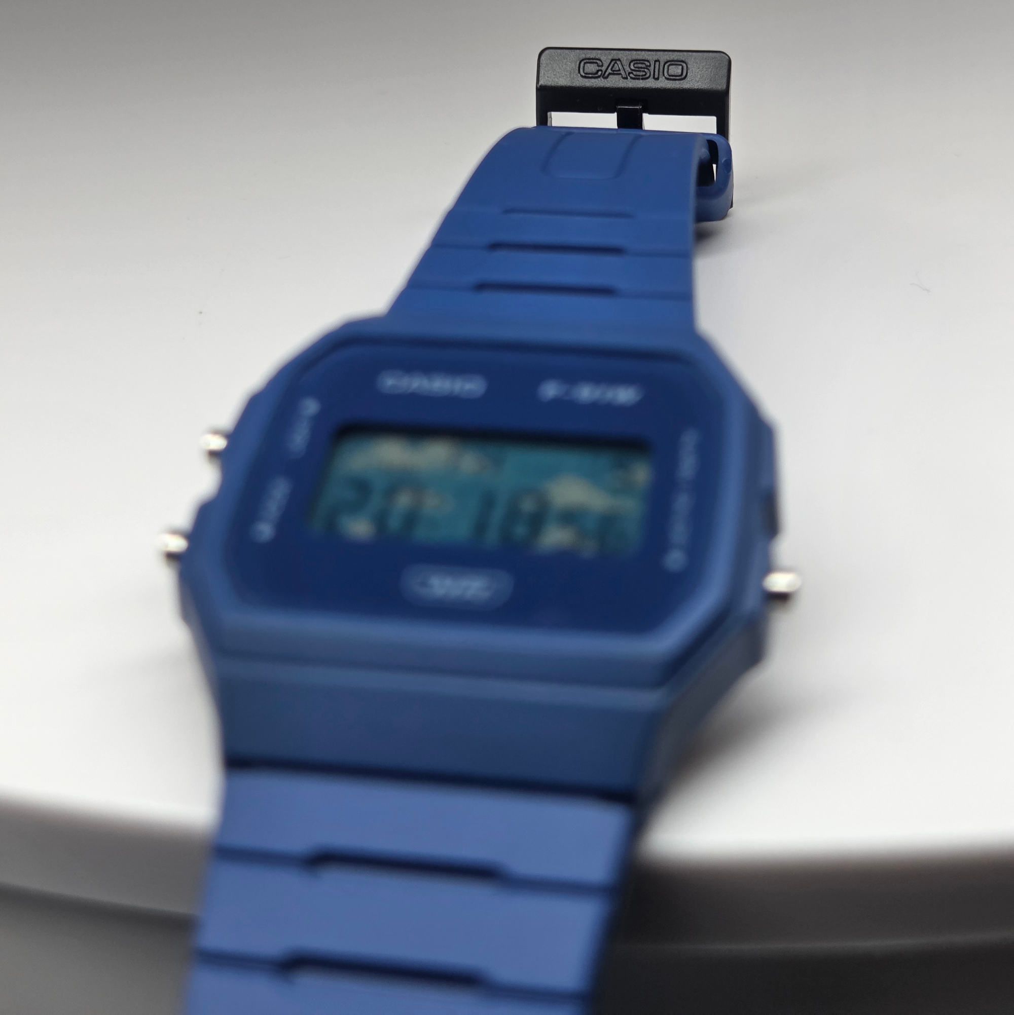 "Cloudy" Casio F-91WB-2A1