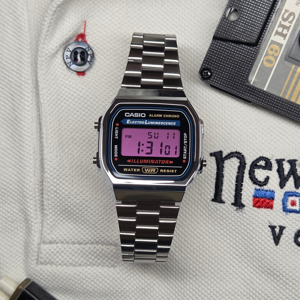 "Miami Vice" Casio A168WA-1