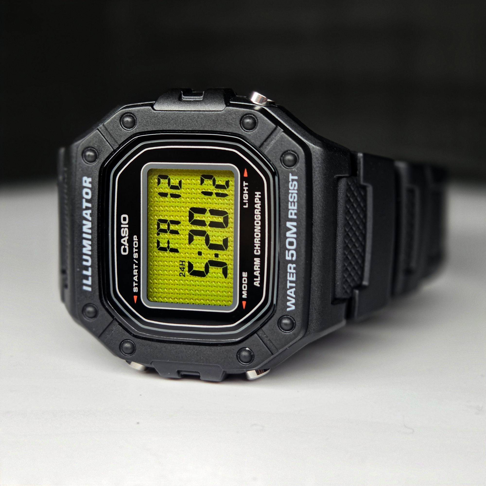 "High-Vis" Casio W-218H-1AV