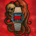 "Mutant Red" Casio A168WA-1