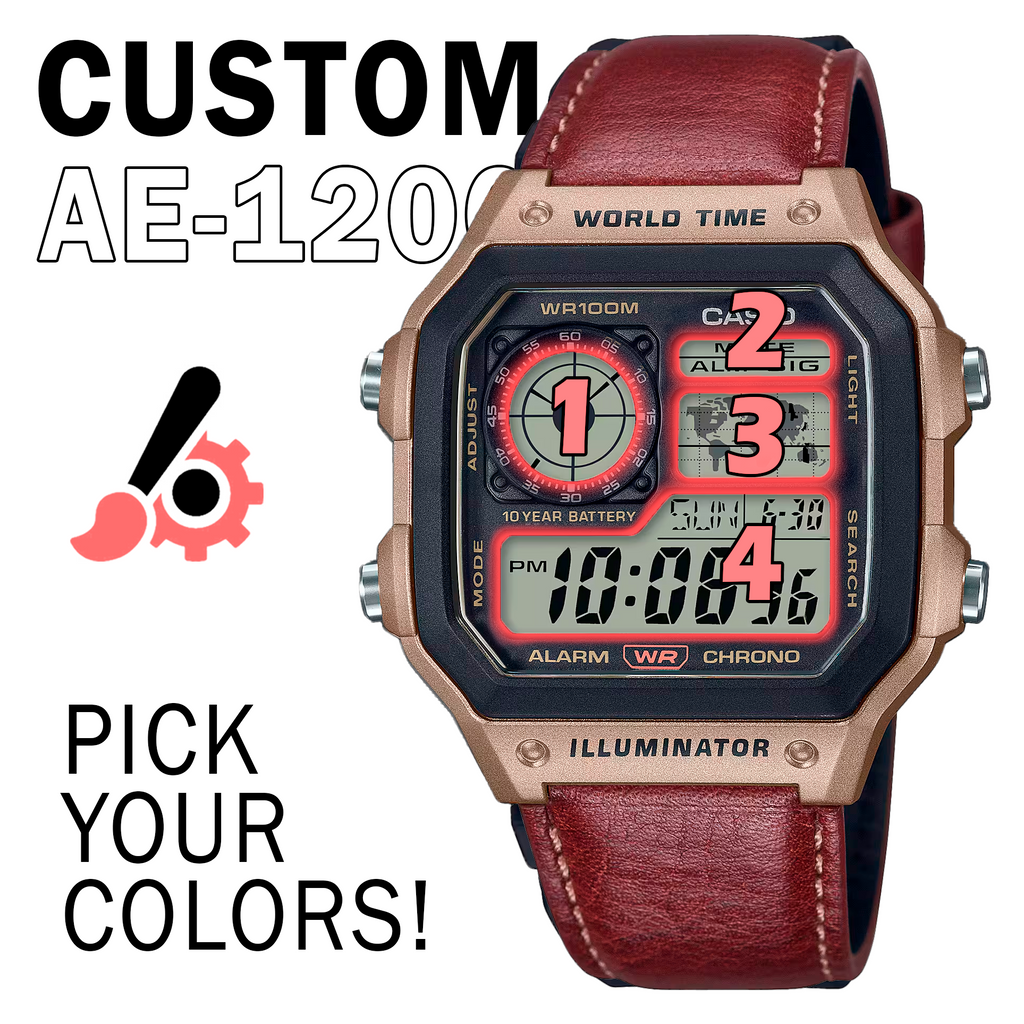 Custom Casio Casio AE-1200WH