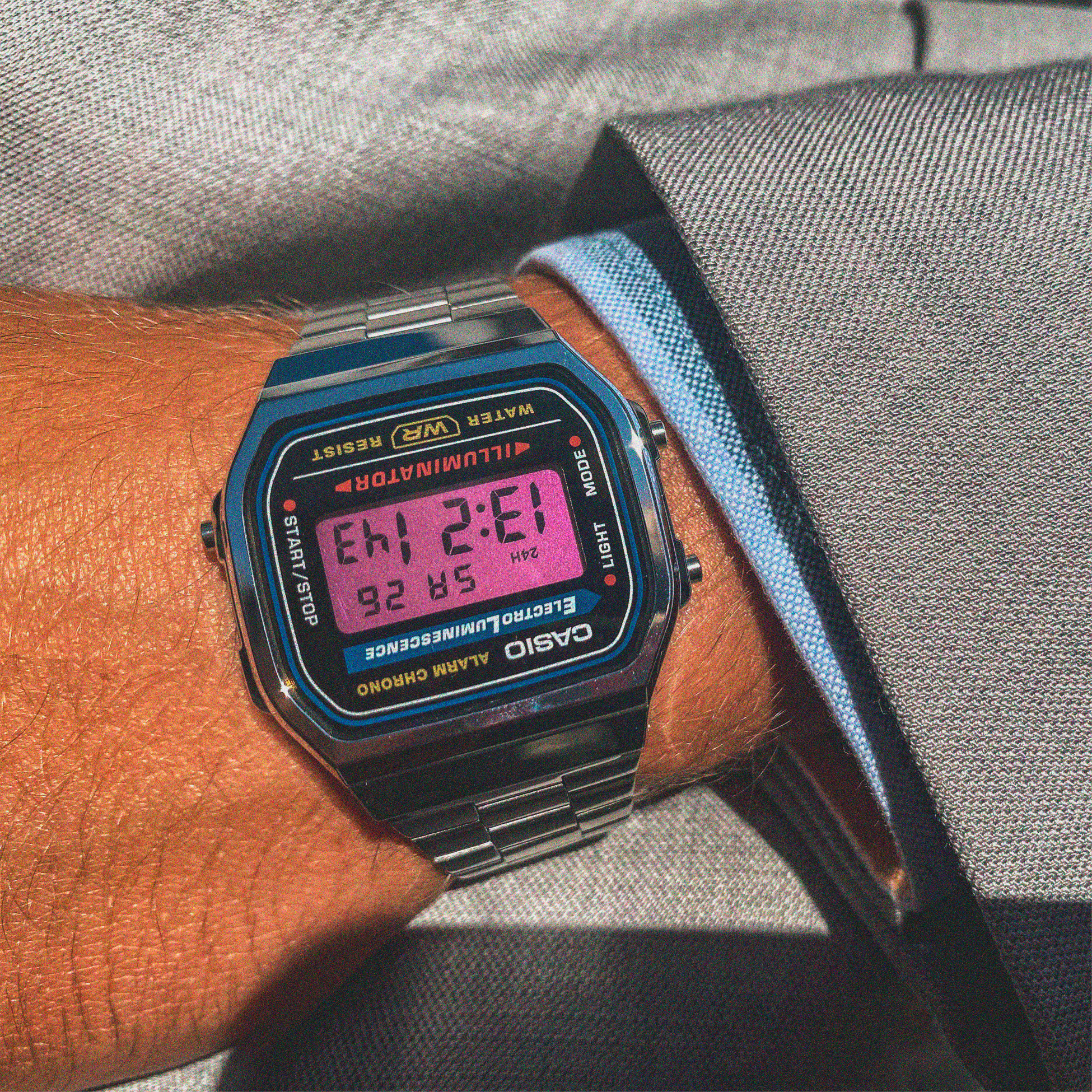 "Miami Vice" Casio A168WA-1