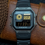 "Woodsman" Casio AE-1200WH