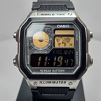 "Woodsman" Casio AE-1200WH