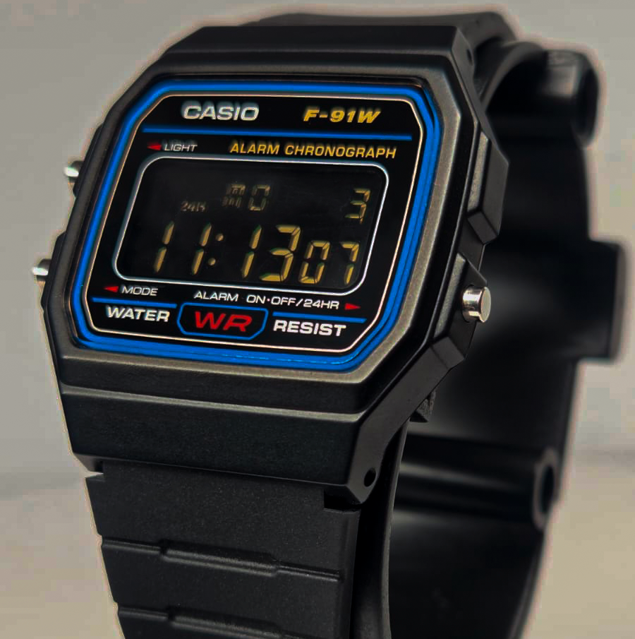 "Eclipse" Casio F-91W-1