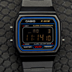 "Eclipse" Casio F-91W-1