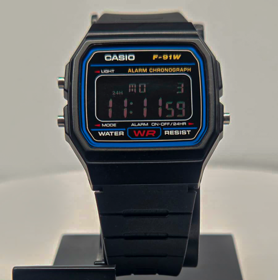 "Eclipse" Casio F-91W-1