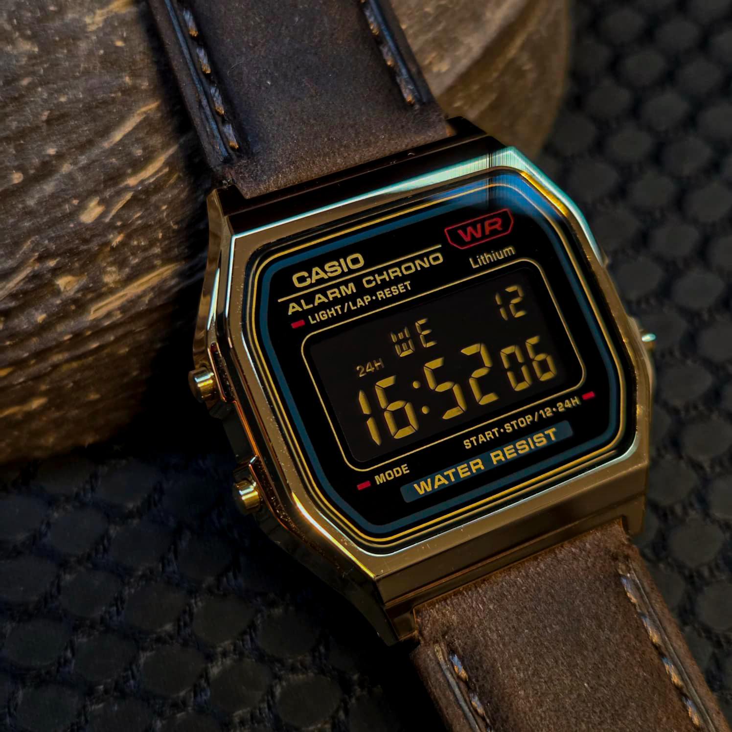 "Leatherman" Casio A159WGEA-1