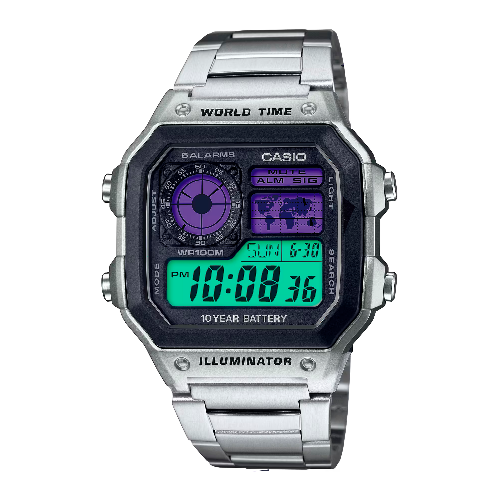 "Kawasaki" Casio AE-1200WH
