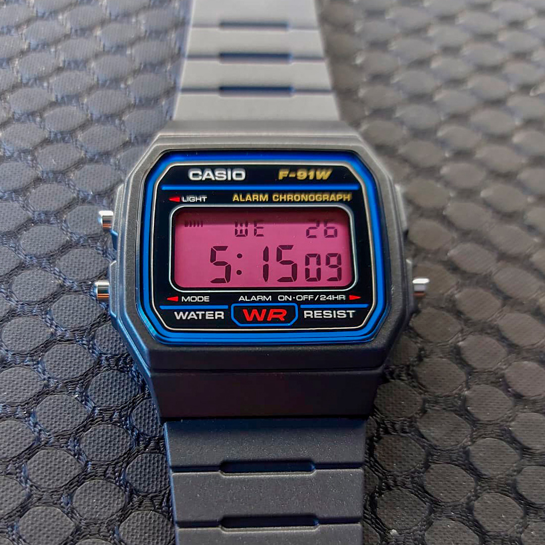 "Miami Vice" Casio F-91W-1