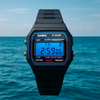 "Oceano" Casio F-91W-1