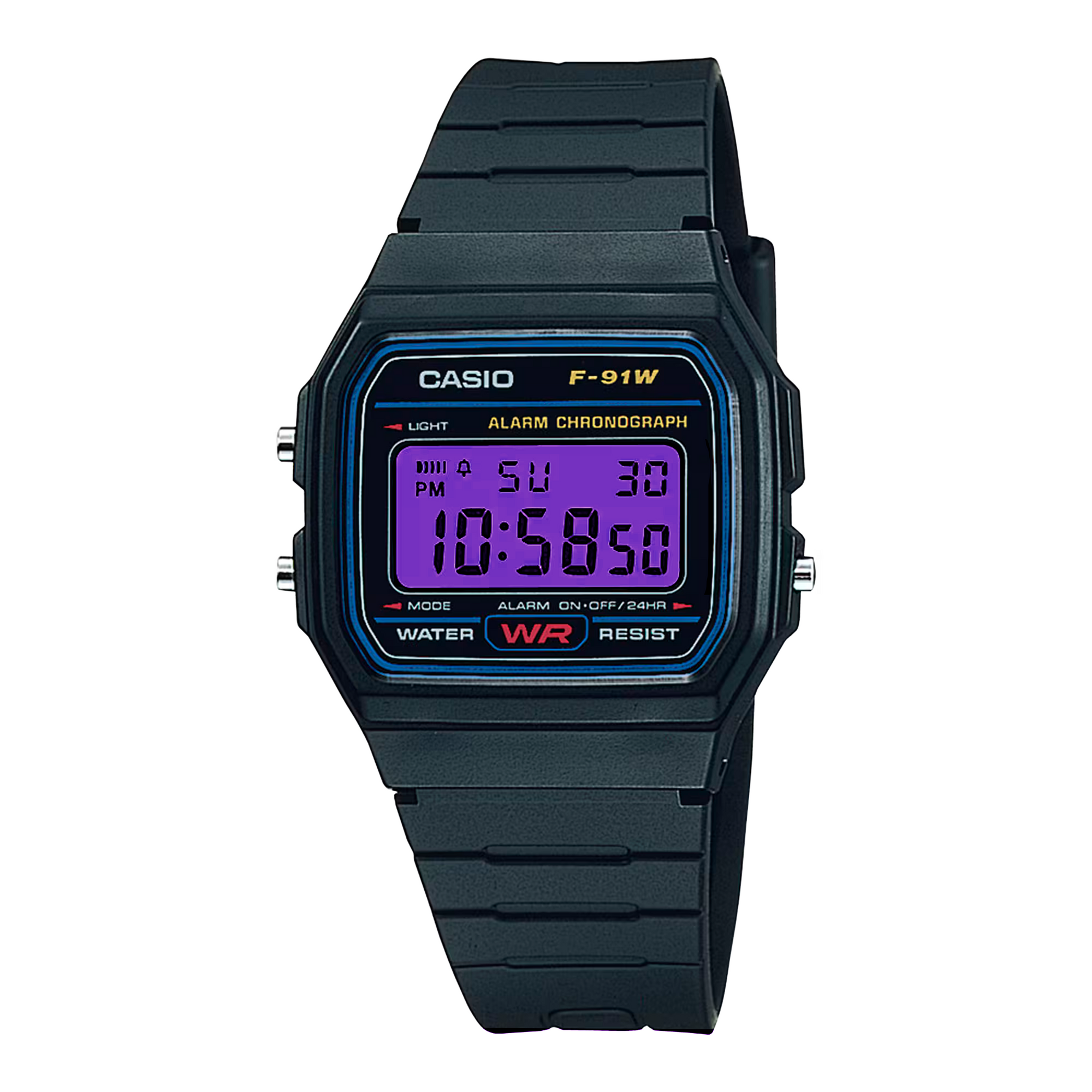 "Purple Rain" Casio F-91W-1