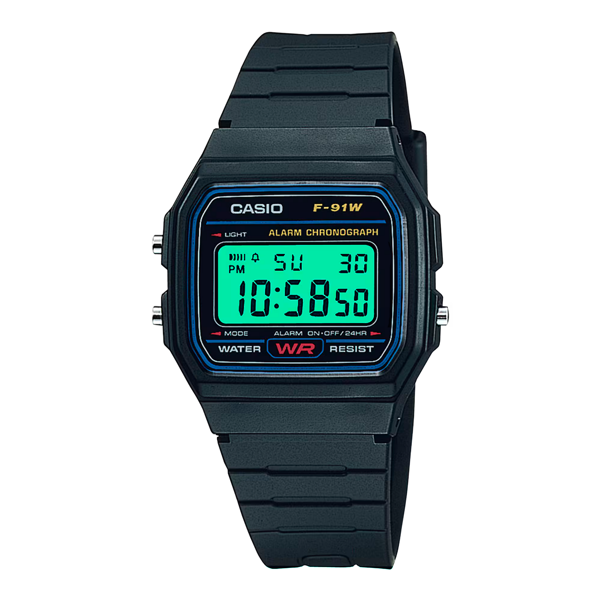 "Retro-Mint Casio F-91W-1