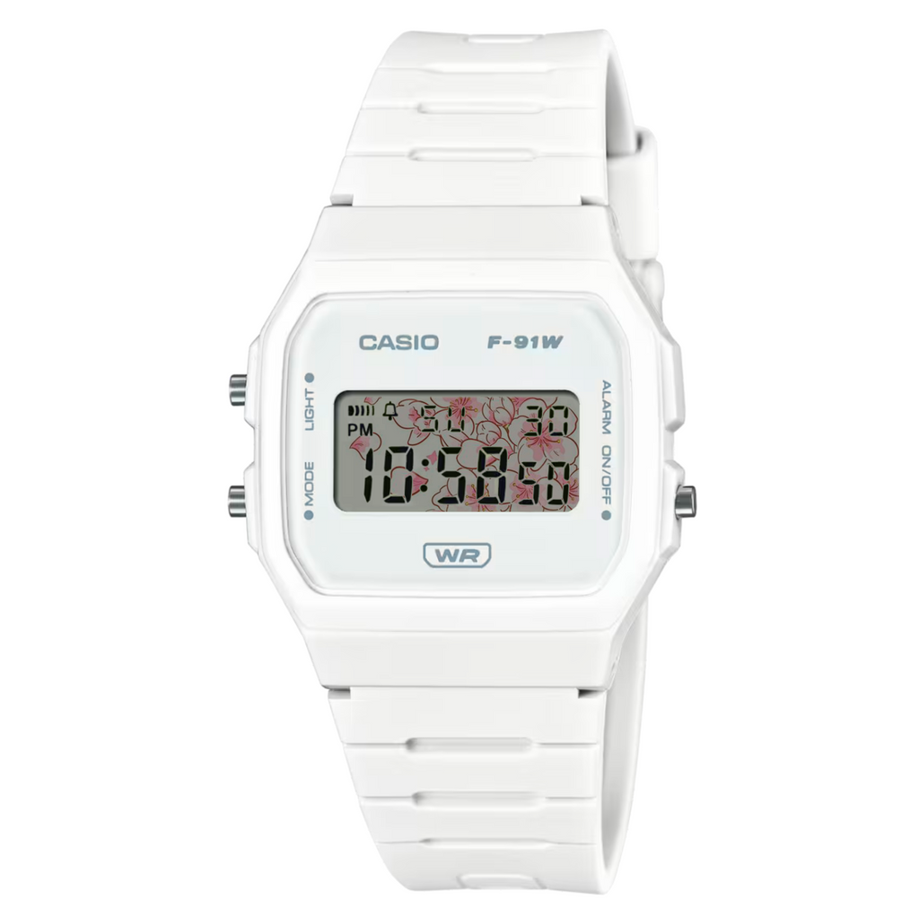 "Sakura" Casio F-91WB-7AEF