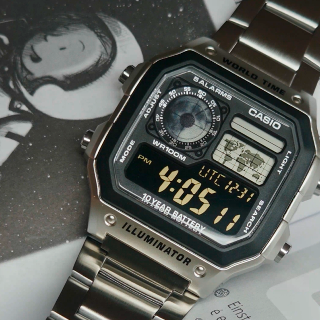 "Moon Landing" Casio AE-1200WH
