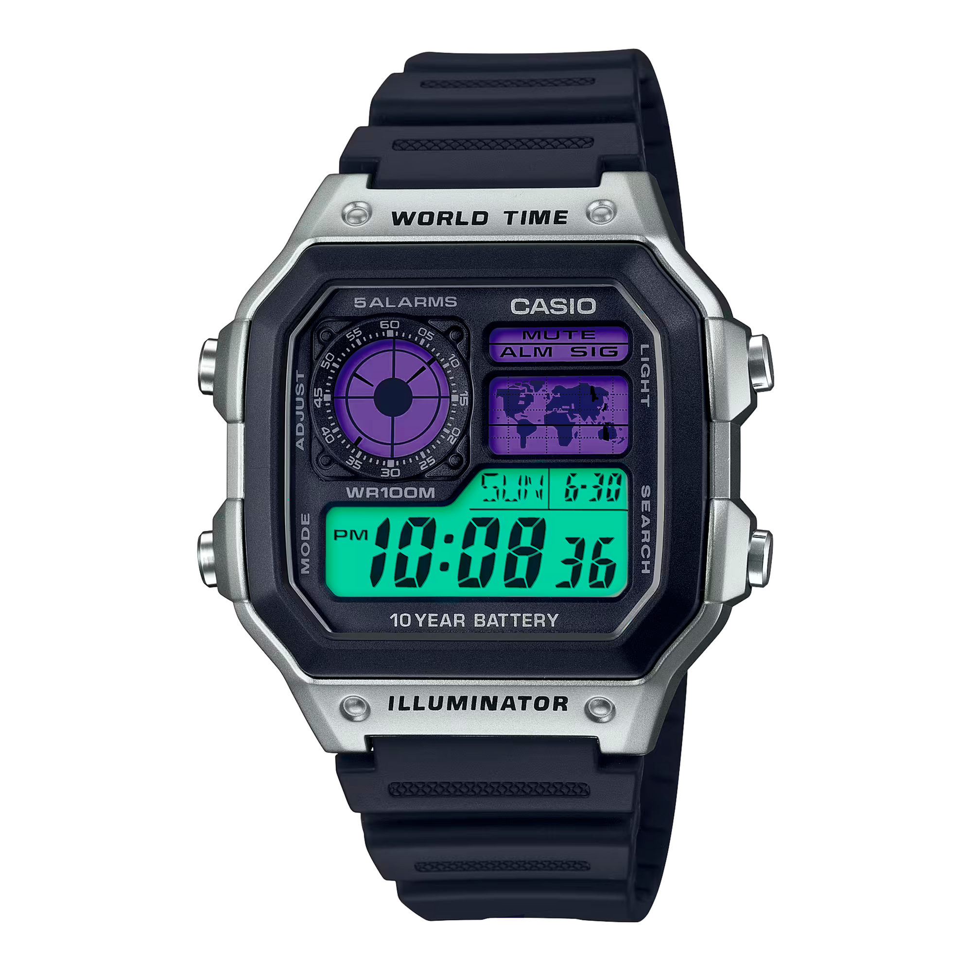 "Kawasaki" Casio AE-1200WH