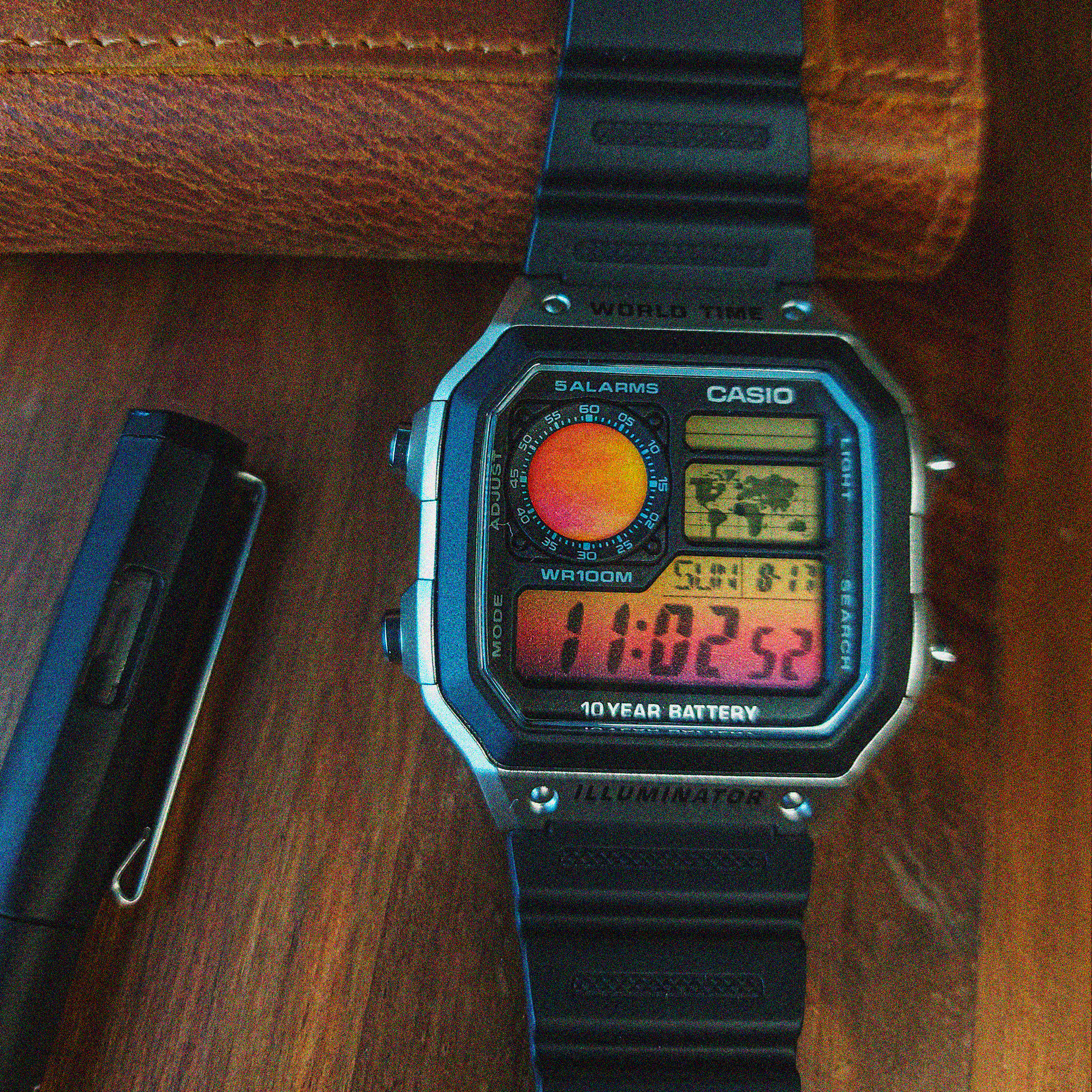 "Sunset" Casio AE-1200WH