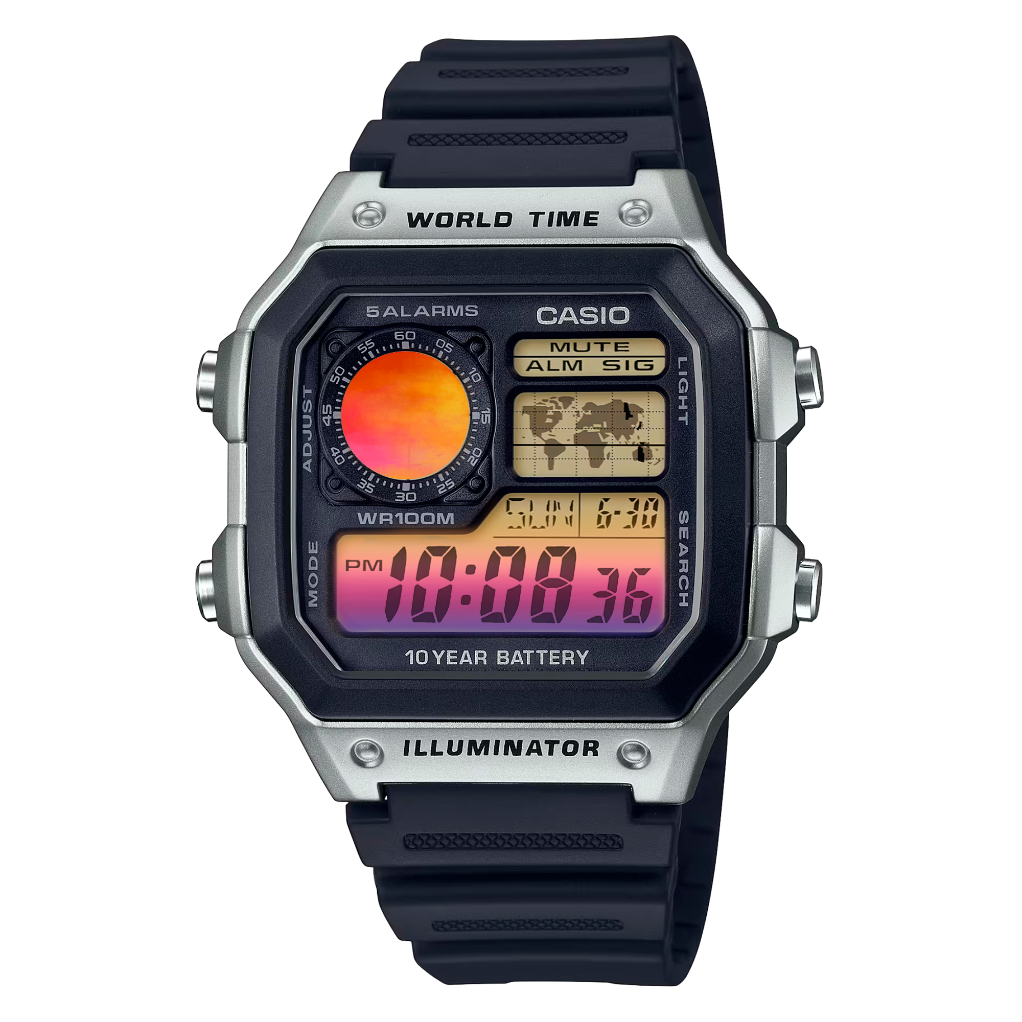 "Sunset" Casio AE-1200WH