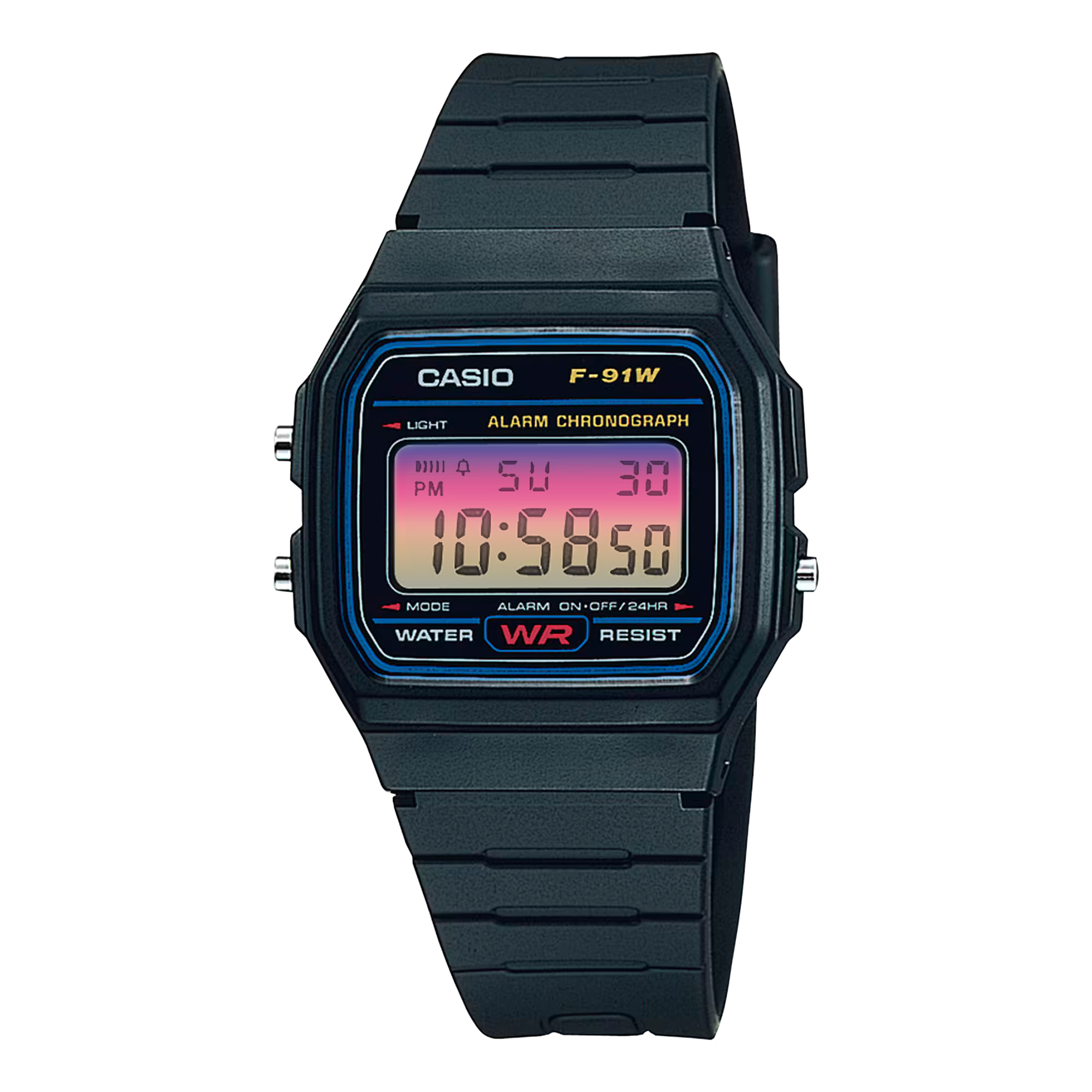 "Sunset” Casio F-91W-1